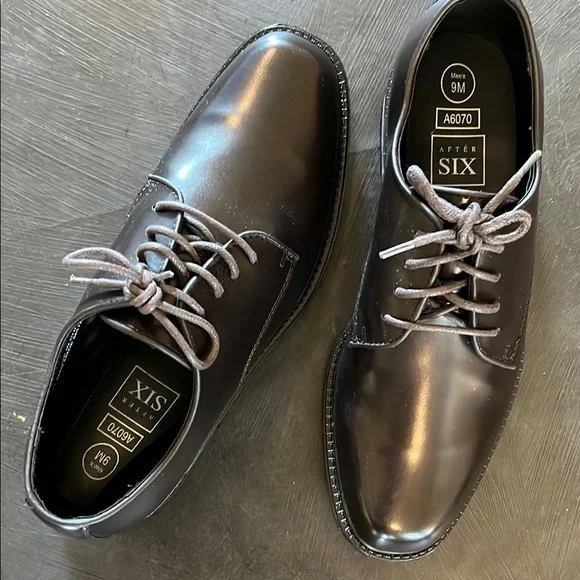 After Six | Shoes | After Six Brown Oxfords Polished Leather  display picture 1